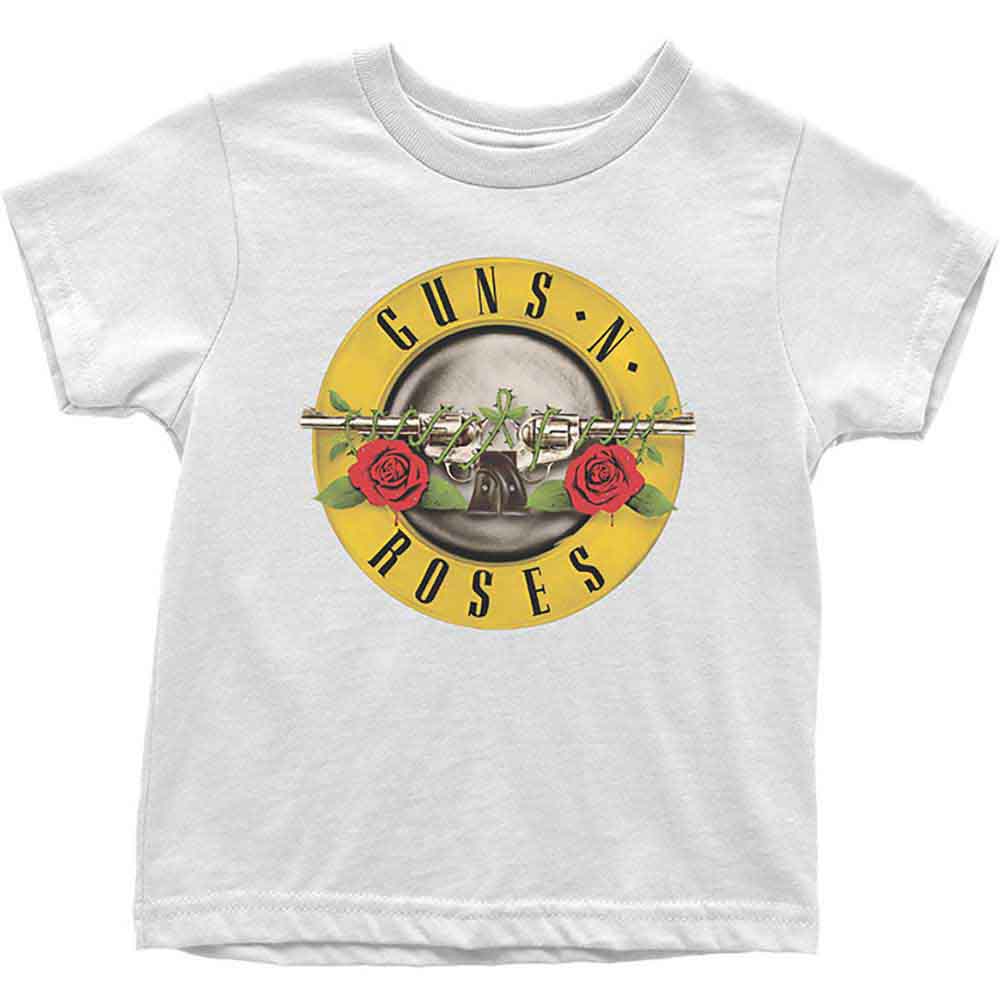 Guns N' Roses Kids Toddler T-Shirt: Classic Logo (White)