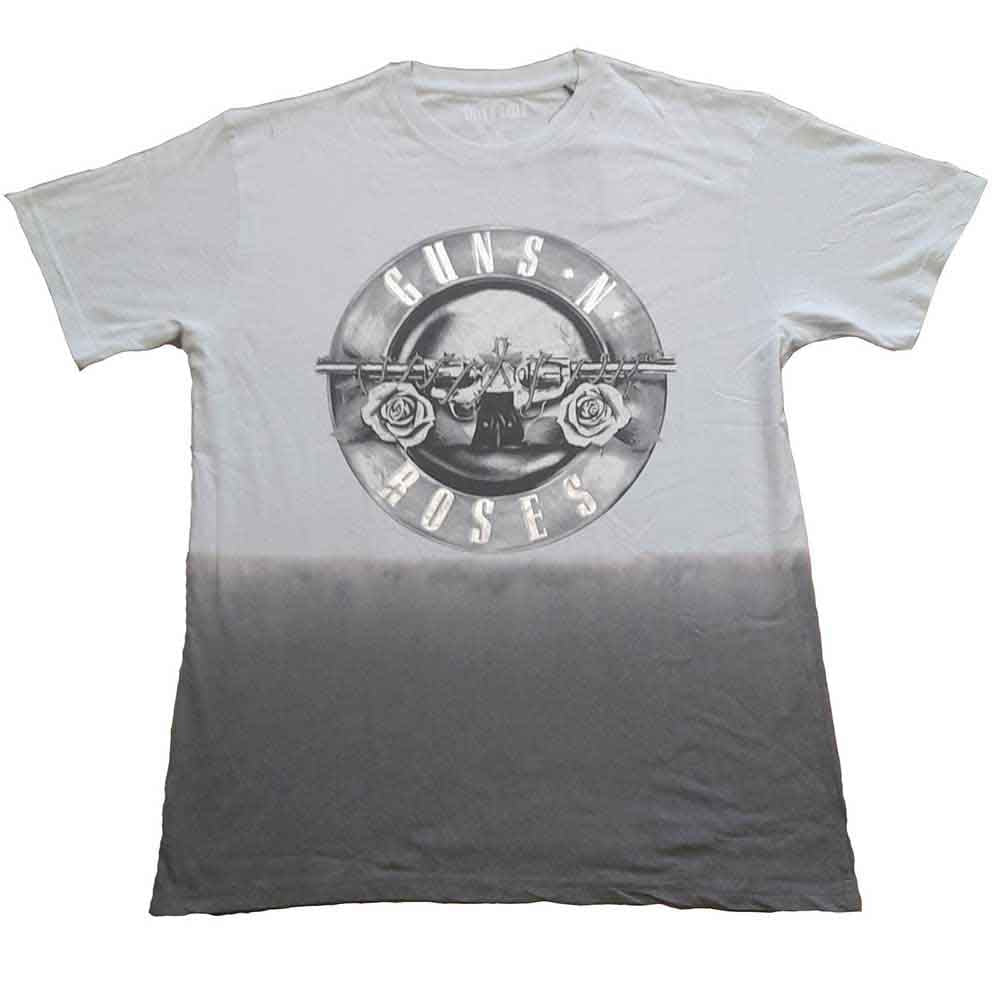 Guns N' Roses Unisex T-Shirt: Tonal Bullet Foiled Print (Grey) (Embellished)