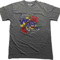 Guns N' Roses Unisex T-Shirt: Welcome to the Jungle (Grey) (Embellished)