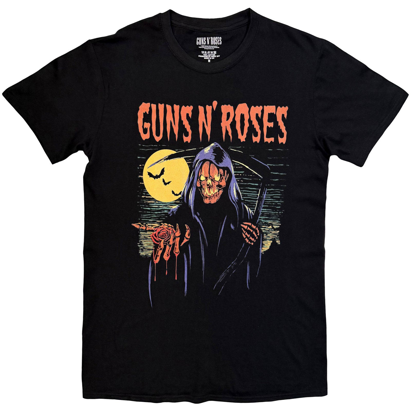 Guns N' Roses Unisex T-Shirt: Reaper (Black)