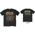 Guns N' Roses Unisex T-Shirt: Trashy Skull (Black) (Back Print)