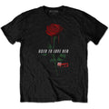 Guns N' Roses Unisex T-Shirt: Used to Love Her Rose (Black)