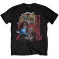 Guns N' Roses Unisex T-Shirt: Stacked Skulls (Black)