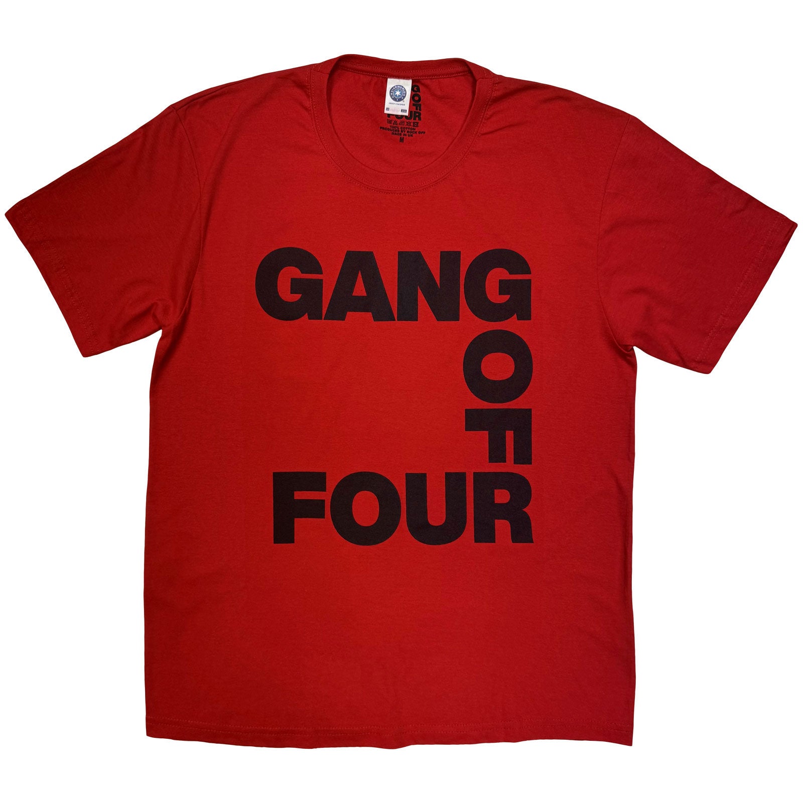 Gang of Four Unisex T-Shirt: Logo (Red)