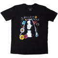Selena Gomez Unisex T-Shirt: Floral Collage (Black)