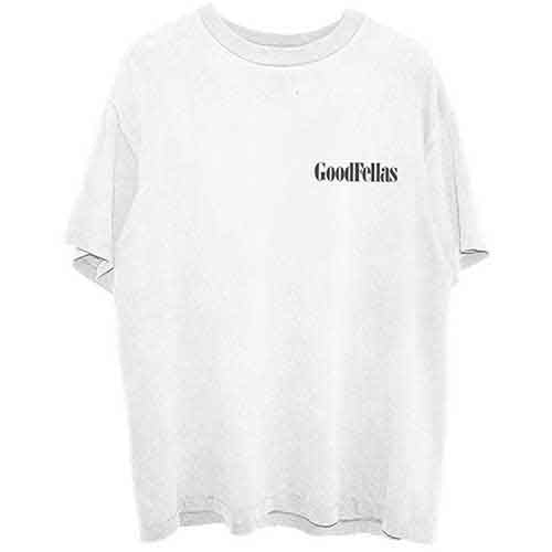 GoodFellas Unisex T-Shirt: Henry Court (White) (Back Print)