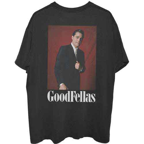 GoodFellas Unisex T-Shirt: Henry Suit (Black) (Back Print)