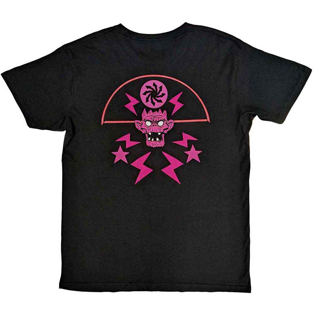 Gorillaz Unisex T-Shirt: Cult of Gorillaz (Black) (Back Print)