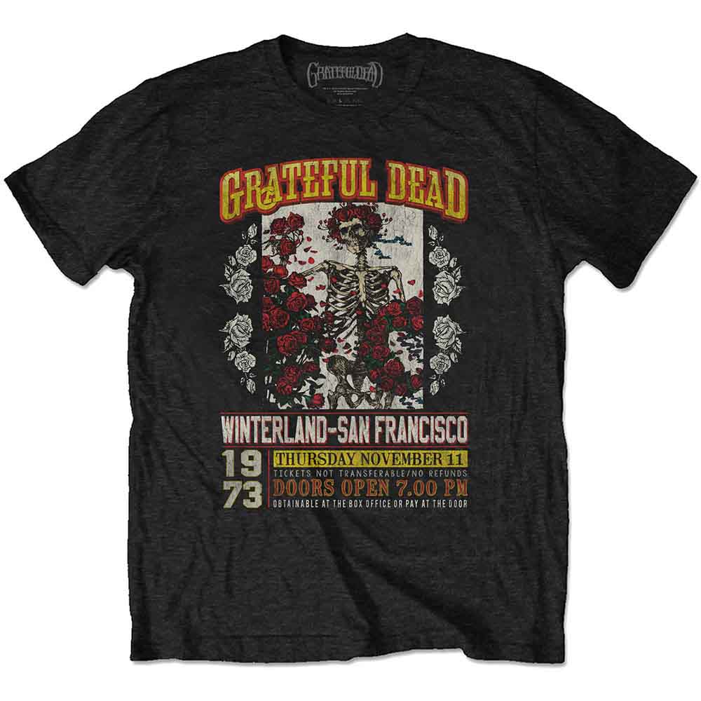 Grateful Dead Unisex T-Shirt: San Francisco (Black)