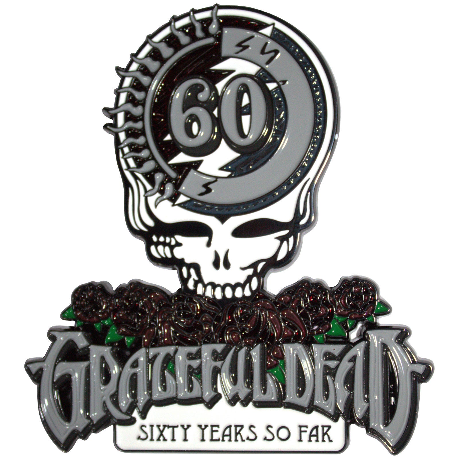 Grateful Dead Fridge Magnet: Sixty Years So Far