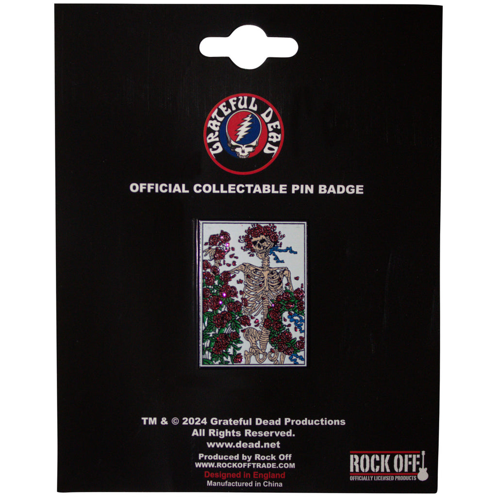Grateful Dead Pin Badge: Bertha