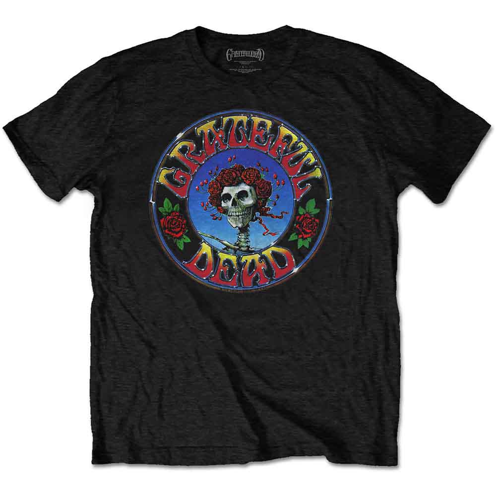 Grateful Dead Unisex T-Shirt: Bertha Circle (Black)