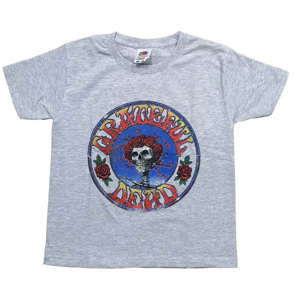 Grateful Dead Kids T-Shirt: Bertha Circle Vintage Wash (Heather Grey)