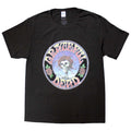 Grateful Dead Unisex T-Shirt: Bertha Circle Vintage Wash (Very Dark Charcoal Grey)