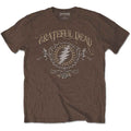 Grateful Dead Unisex T-Shirt: Bolt (Brown)
