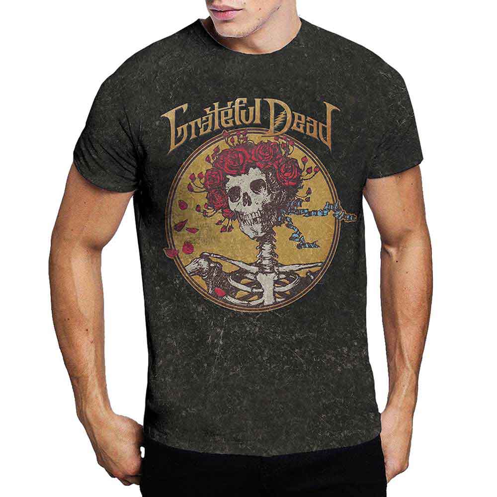 Grateful Dead Unisex T-Shirt: Best of Cover (Black) (Wash Collection)