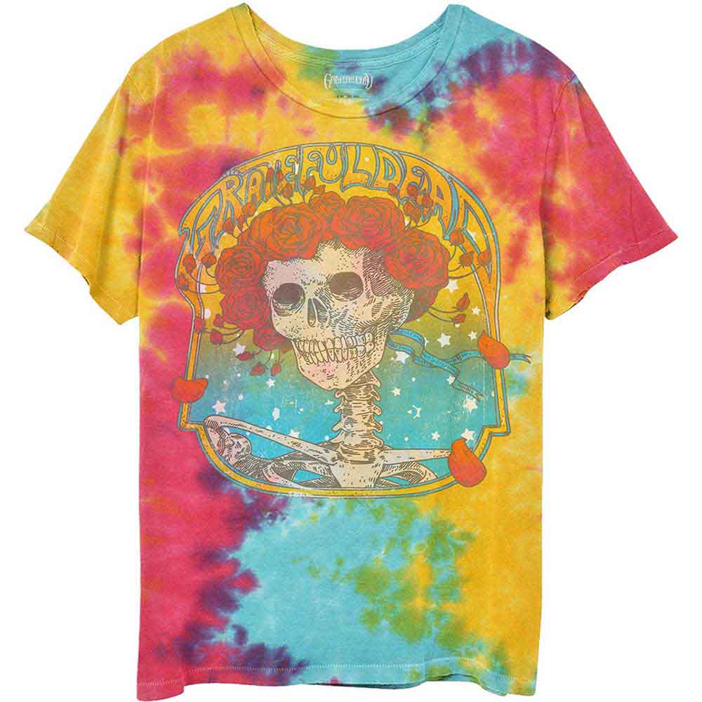 Grateful Dead Unisex T-Shirt: Bertha Frame (Multicolour) (Wash Collection)