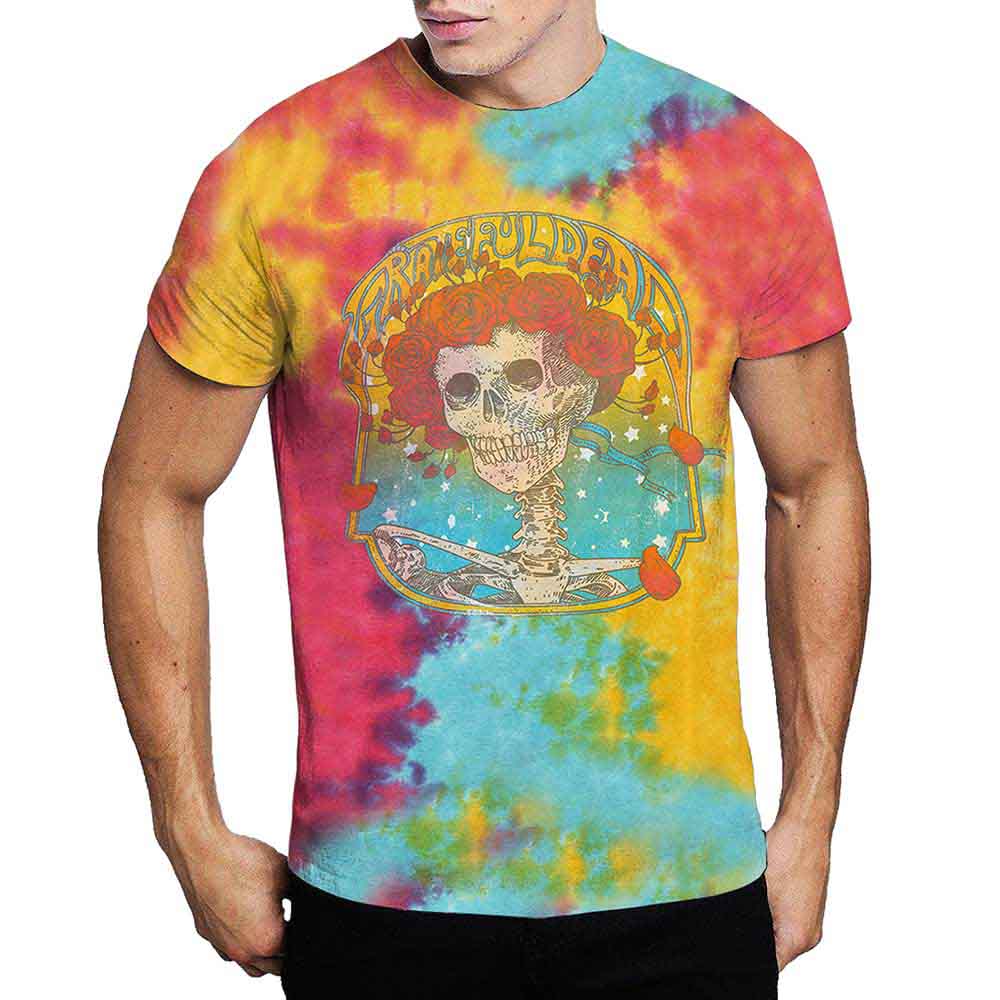 Grateful Dead Unisex T-Shirt: Bertha Frame (Multicolour) (Wash Collection)