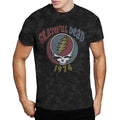 Grateful Dead Unisex T-Shirt: 1974 (Grey) (Wash Collection)