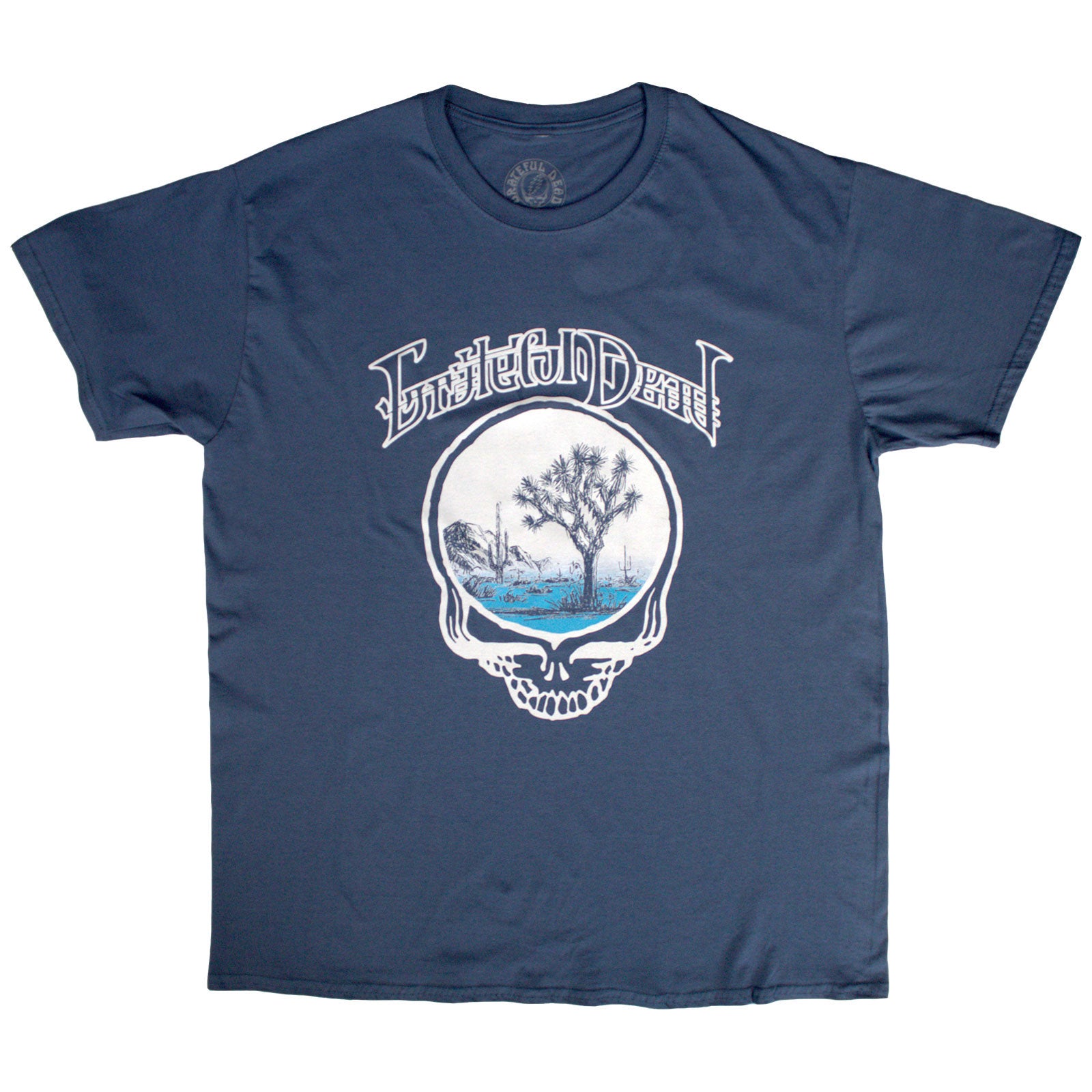 Grateful Dead Unisex T-Shirt: Joshua Tree (Blue)