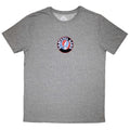 Grateful Dead Unisex T-Shirt: Mini Steal Your Face Logo (Grey)