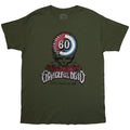 Grateful Dead Unisex T-Shirt: 60th Roses (Green)