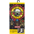Guns N' Roses Unisex Sock Gift Box: Logos (Multicolour)  (UK Size 6.5 - 11)