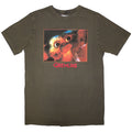 Gremlins Unisex Stone Wash T-Shirt: Gizmo Photo (Green)