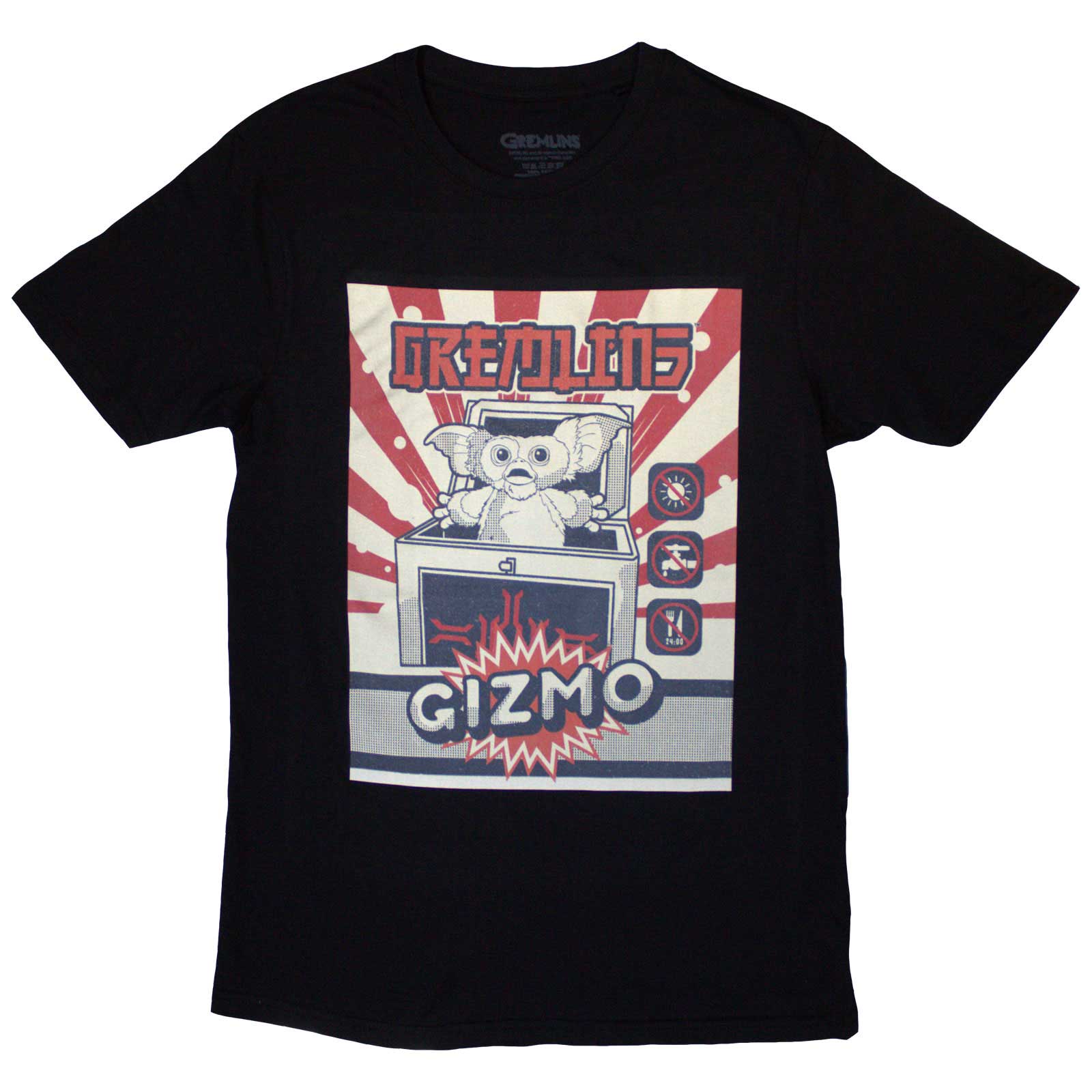 Gremlins Unisex T-Shirt: Gizmo Japanese Advert (Black)