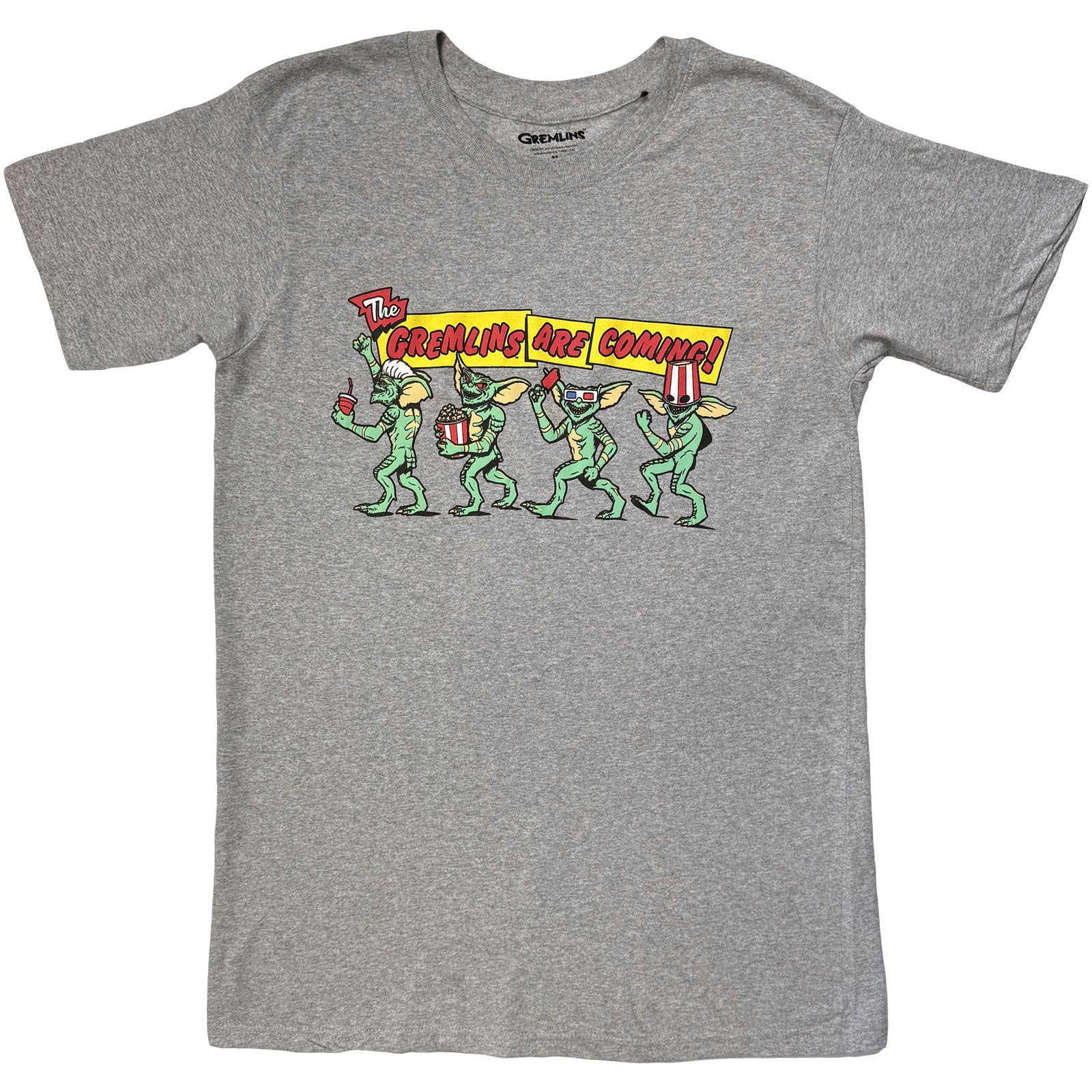 Gremlins Unisex T-Shirt: Are Coming (Grey)
