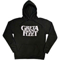 Greta Van Fleet Unisex Pullover Hoodie: Logo (Black)