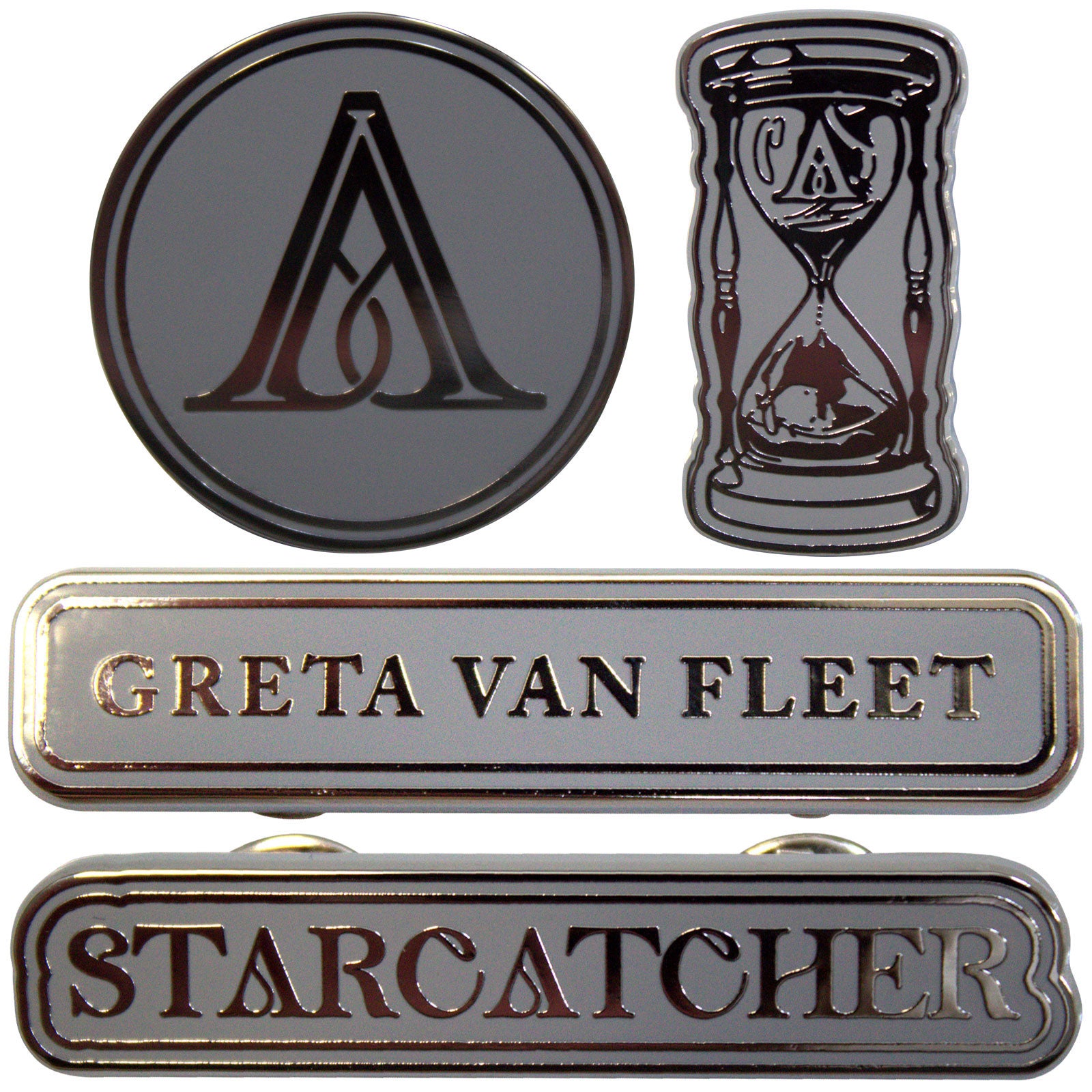 Greta Van Fleet Pin Badge Set: Starcatcher