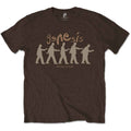 Genesis: The Way We Walk Unisex T-Shirt (Dark Chocolate Brown)