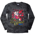 Hardy Unisex Long Sleeve T-Shirt: Quit!! Guitar (Black) (Wash Collection)