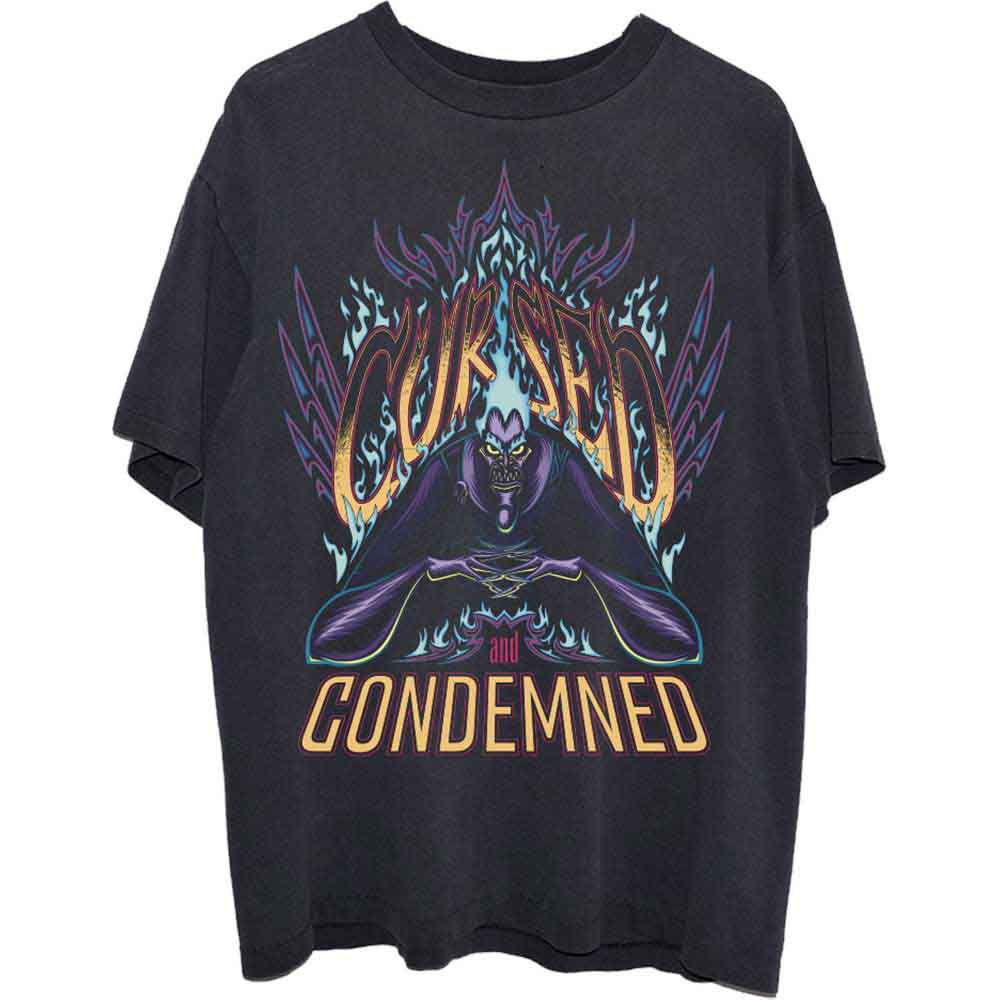 Disney Unisex T-Shirt: Hercules  Hades Cursed (Black)