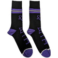 HIM Unisex Ankle Socks: Heartagram & Logo (Black) (UK Size 7 - 11)