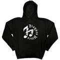 The Hives Unisex Pullover Hoodie: Disques Hives (Black)