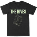 The Hives Unisex T-Shirt: Glow-in-the-Dark Coffin (Black) (Embellished)