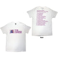 The Human League Unisex T-Shirt: Generations Tour '24 Photo (White) (Back Print & Ex-Tour)