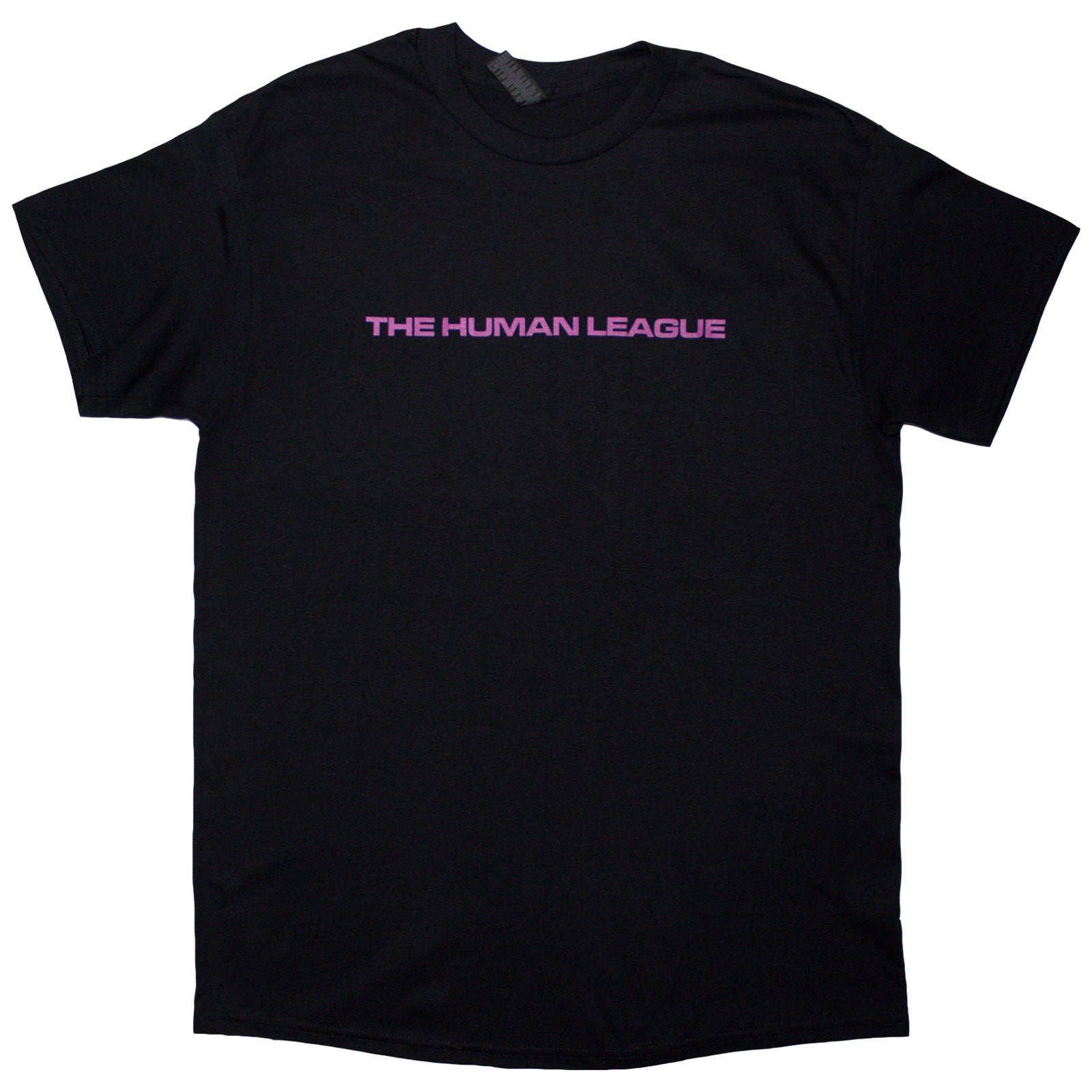 The Human League Unisex T-Shirt: Generations Tour '24 Text (Black) (Back Print & Ex-Tour)