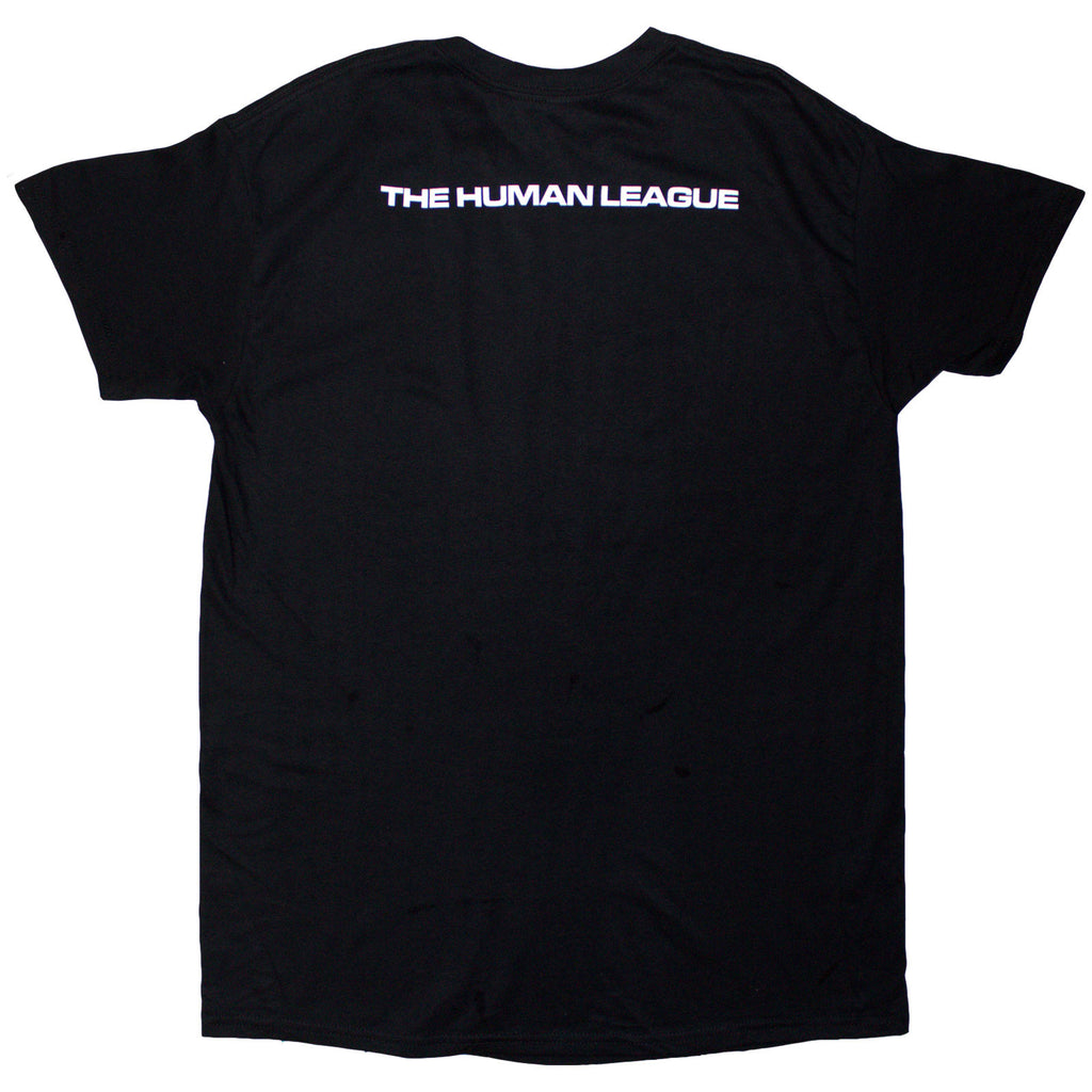 The Human League Unisex T-Shirt: Soundtrack To A Generation (Black) (Back Print & Ex-Tour)