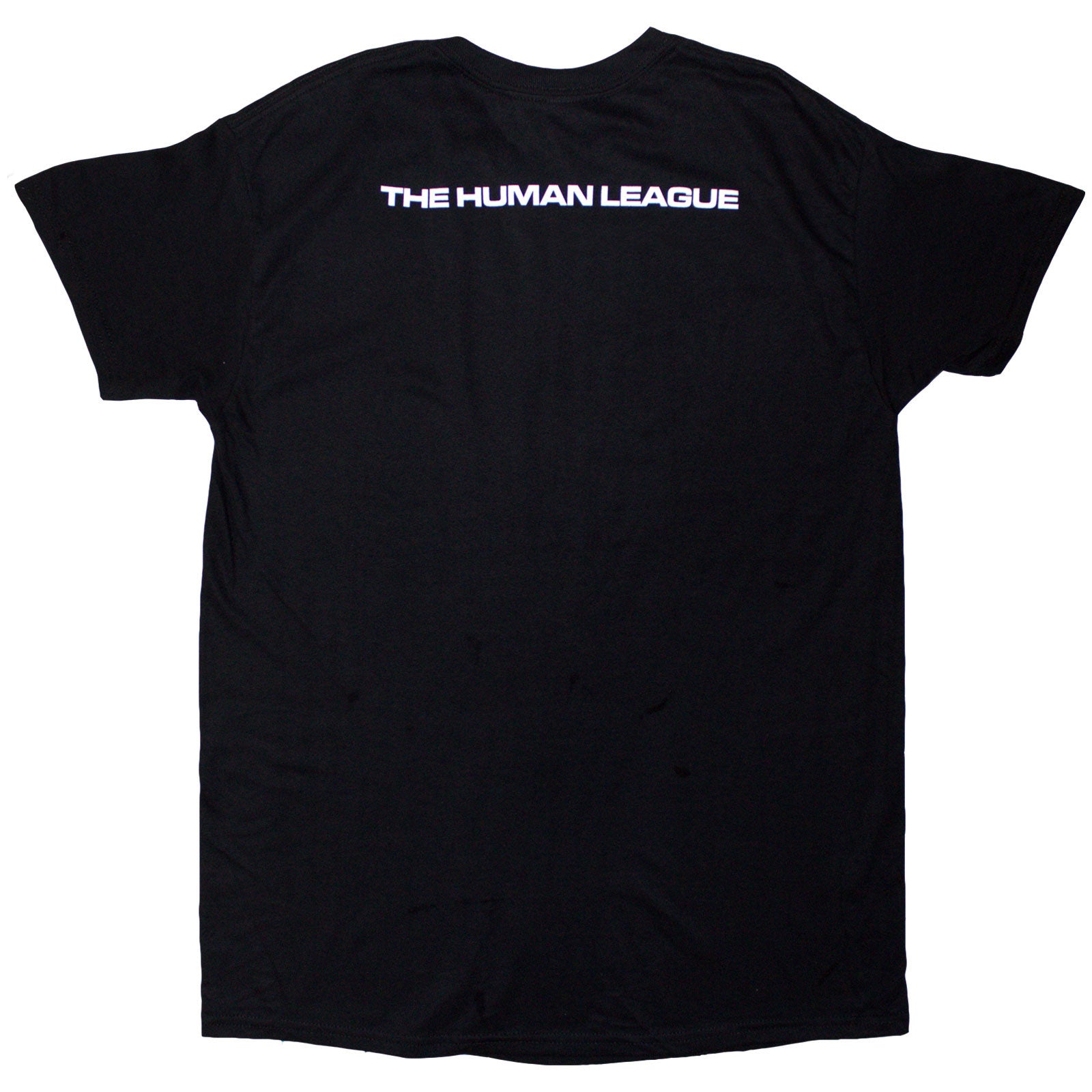 The Human League Unisex T-Shirt: Soundtrack To A Generation (Black) (Back Print & Ex-Tour)