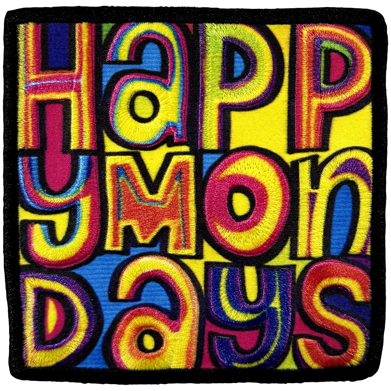 Happy Mondays Woven Patch: Greatest Hits