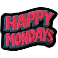 Happy Mondays Woven Patch: Wavy Logo