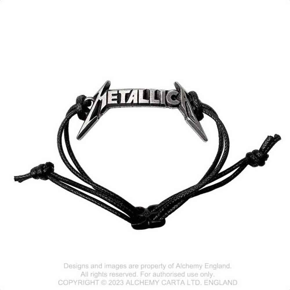 Metallica Wrist Strap: Classic Logo
