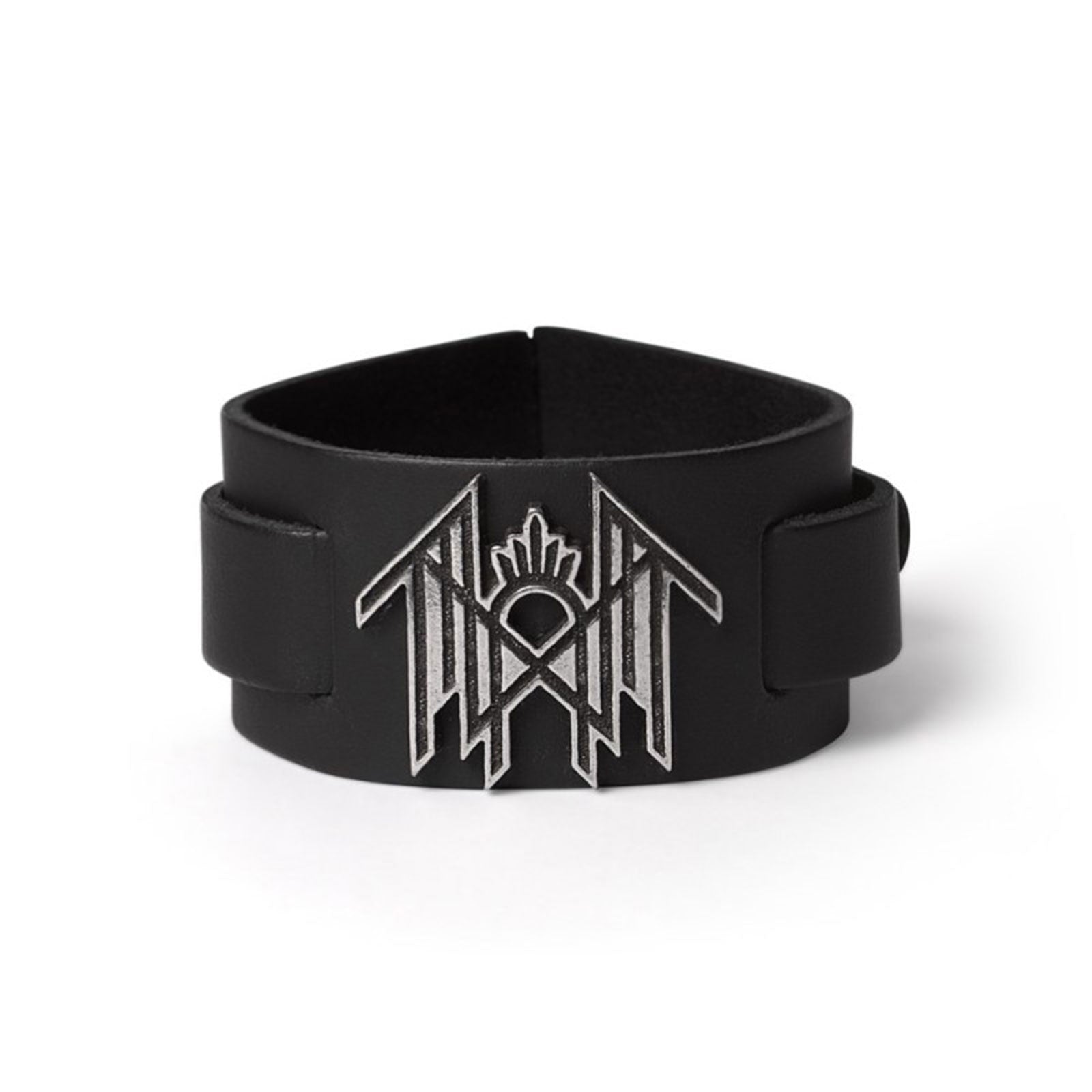 Sleep Token Leather Wrist Strap: Logo