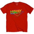 Highly Suspect Unisex T-Shirt: Gradient Type (Red)