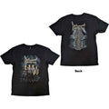 Hollywood Vampires Unisex T-Shirt: Graveyard (Black) (Back Print)