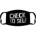 Ice Cube Face Mask: Check Yo Self (Black)