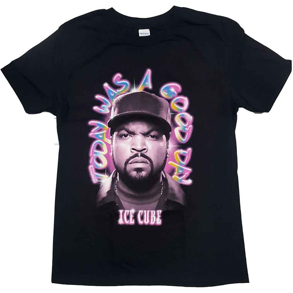 Ice Cube Unisex T-Shirt: Air Brush (Black)